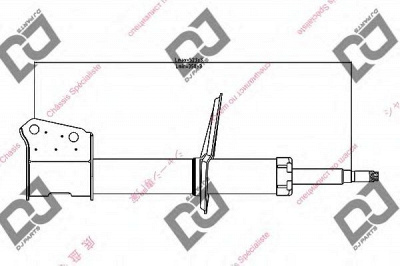 DJ PARTS ds1406gs -  Амортизатор